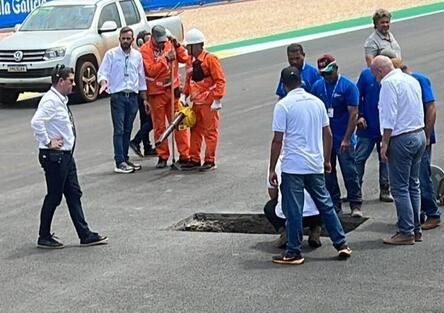 Caos a Goiania: buco nella pista, programma sospeso. Resta solo la Sprint, qualifiche Moto2 e Moto3 rinviate