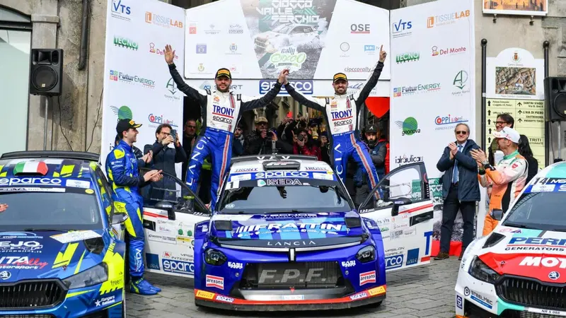 Italiano CIAR Sparco. Ma che bella inaugurazione al Ciocco!