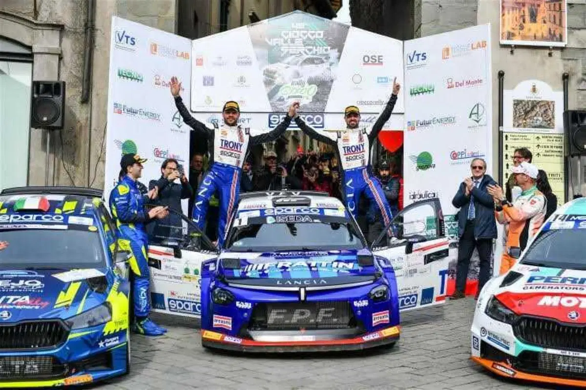 Italiano CIAR Sparco. Ma che bella inaugurazione al Ciocco! (4)
