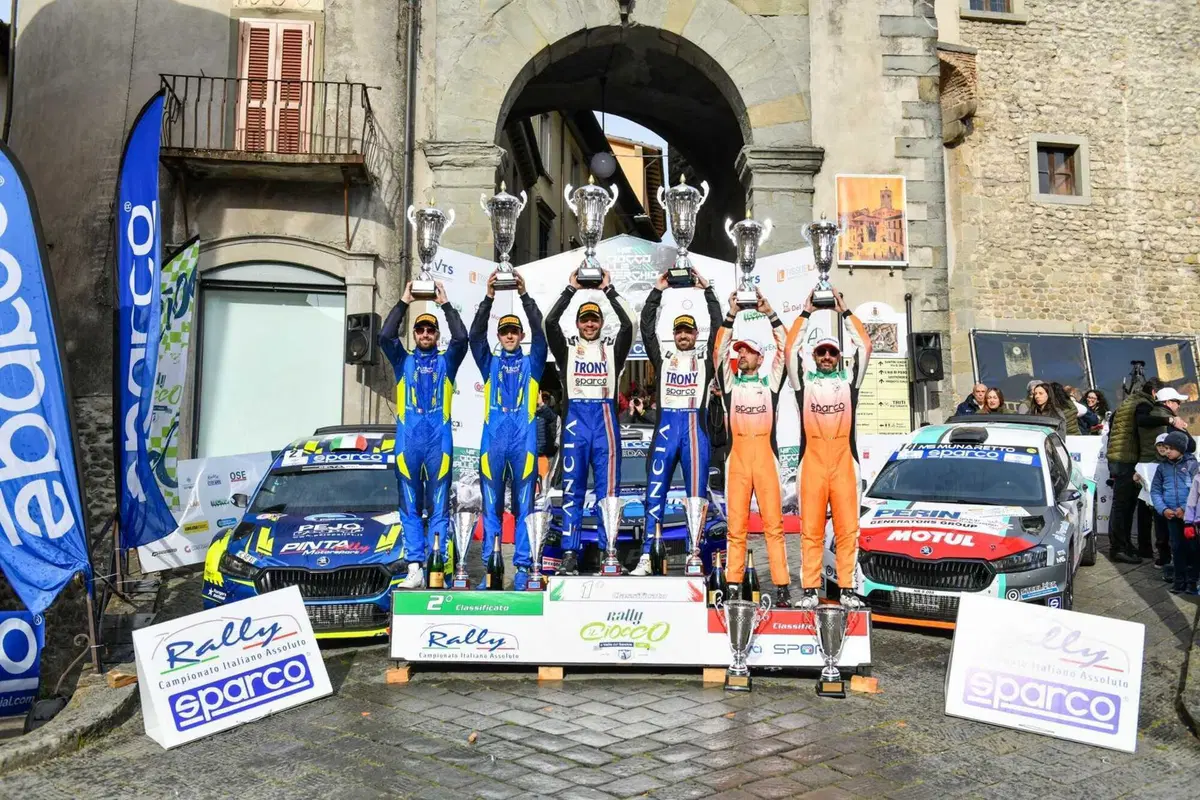 Italiano CIAR Sparco. Ma che bella inaugurazione al Ciocco! (2)