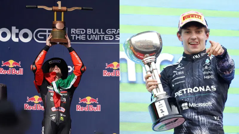 &ldquo;Che domenica bestiale!&rdquo;: per la prima volta in contemporanea l&rsquo;Italia domina F1 e MotoGP, e Sinner dedica Miami ad Antonelli e Bezzecchi