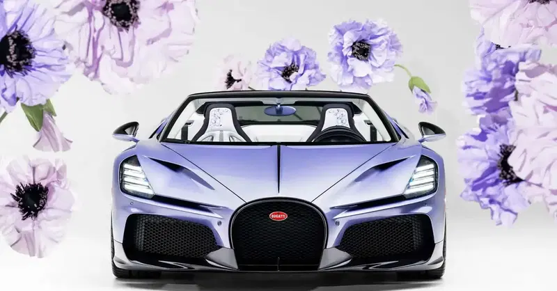Bugatti W16 Mistral &ldquo;Caroline&rdquo;: l&rsquo;addio definitivo al motore W16 diventa un&rsquo;opera d&rsquo;arte su quattro ruote