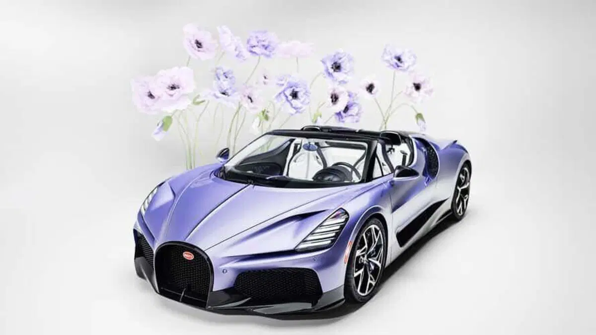 Bugatti W16 Mistral “Caroline”: l’addio definitivo al motore W16 diventa un’opera d’arte su quattro ruote (2)