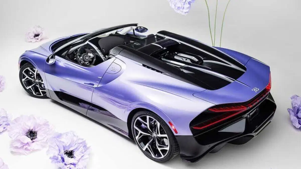 Bugatti W16 Mistral “Caroline”: l’addio definitivo al motore W16 diventa un’opera d’arte su quattro ruote (16)
