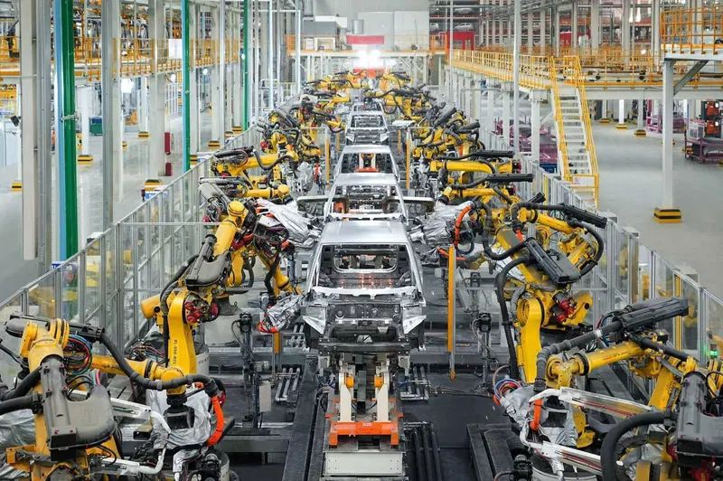Linea di assemblaggio BYD