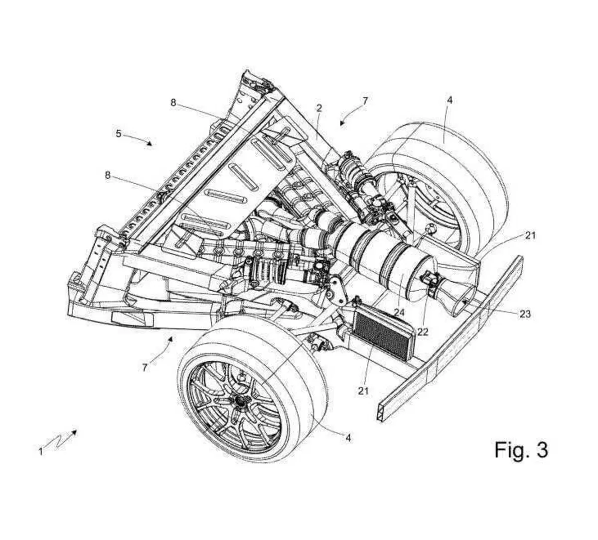 Ferrari smonta il V12 e lo reinventa: il brevetto con due sei cilindri in linea a V (4)
