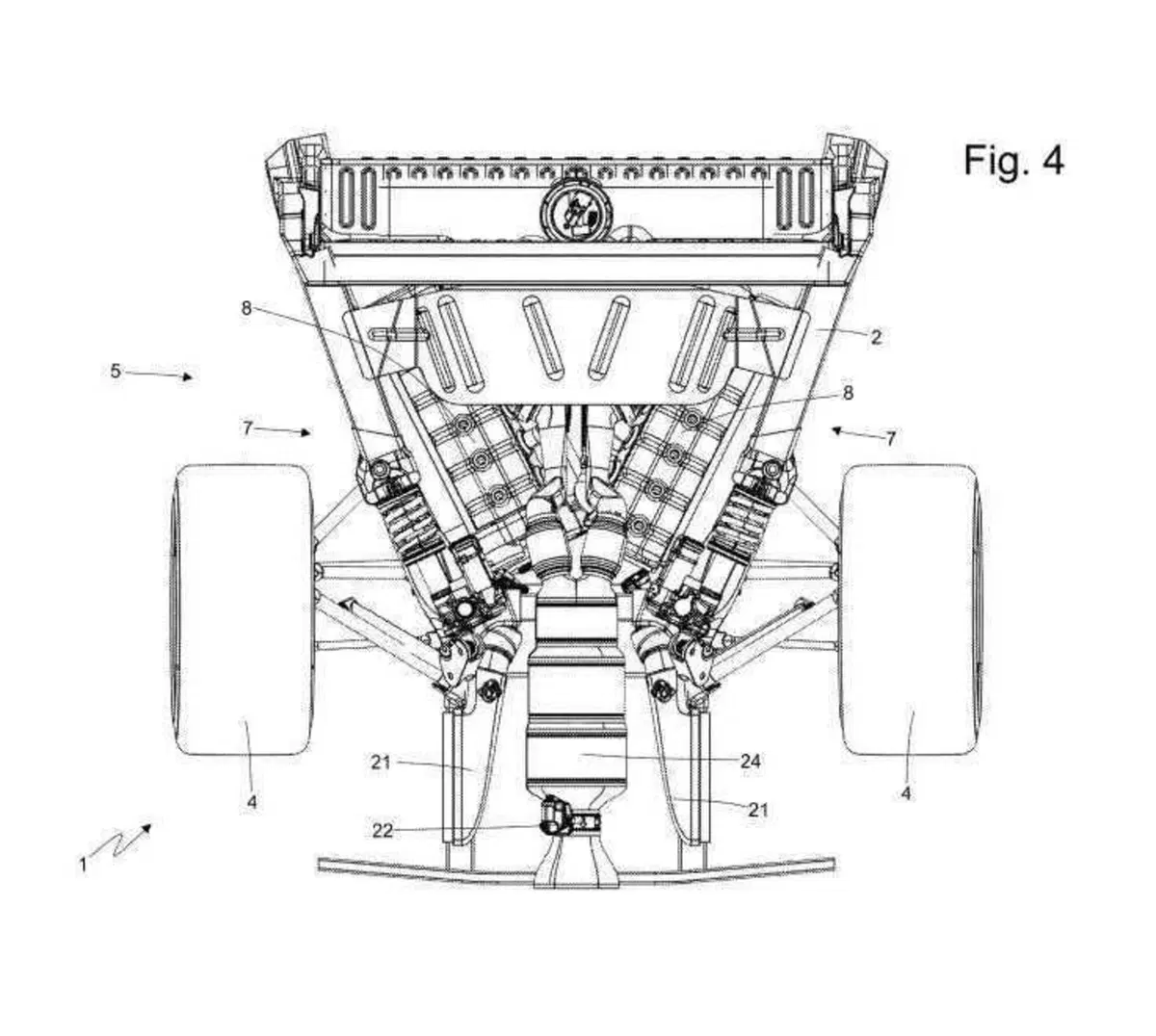 Ferrari smonta il V12 e lo reinventa: il brevetto con due sei cilindri in linea a V (9)