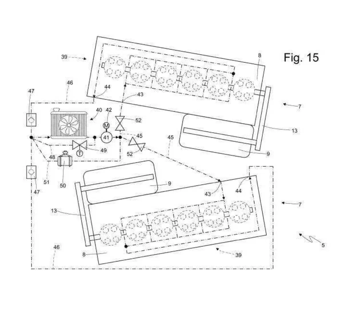 Ferrari smonta il V12 e lo reinventa: il brevetto con due sei cilindri in linea a V (16)