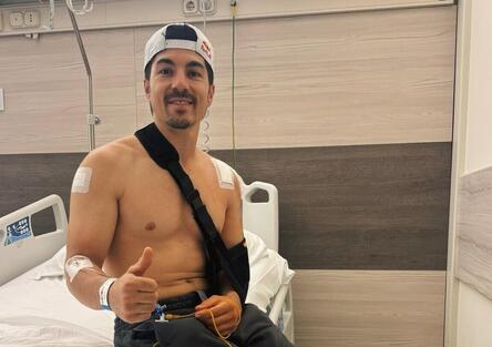 Viñales operato alla spalla, vite rimossa: ora inizia il recupero