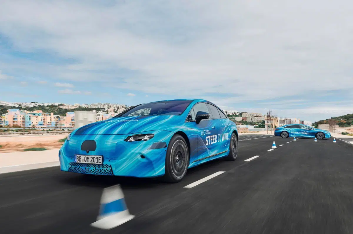 Mercedes EQS, lo sterzo del futuro diventa realtà: debutta lo Steer-by-Wire (4)