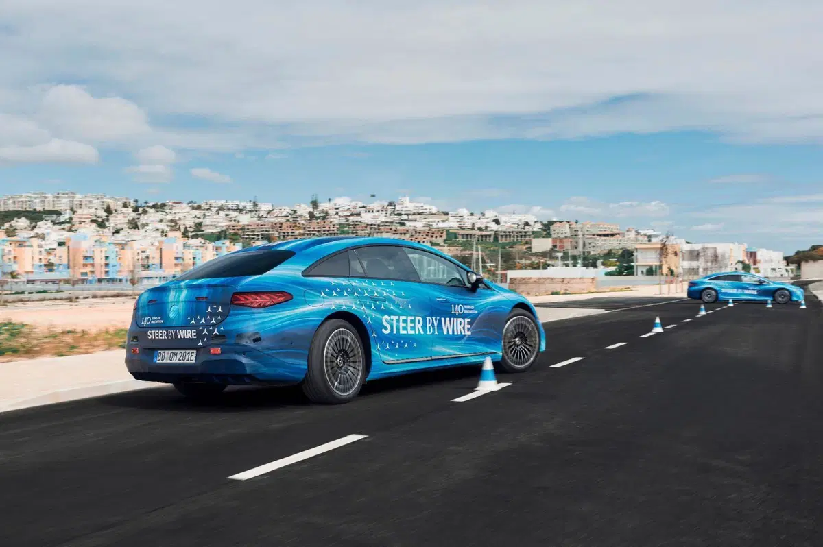 Mercedes EQS, lo sterzo del futuro diventa realtà: debutta lo Steer-by-Wire (6)