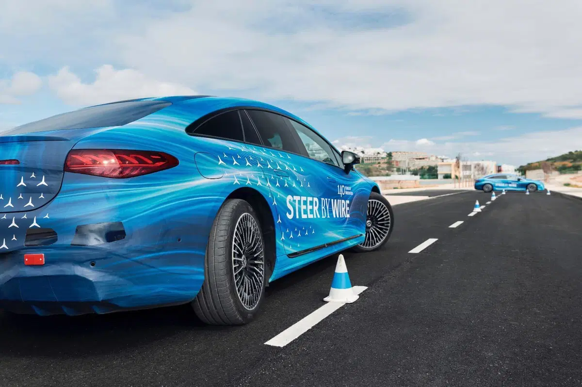 Mercedes EQS, lo sterzo del futuro diventa realtà: debutta lo Steer-by-Wire (7)