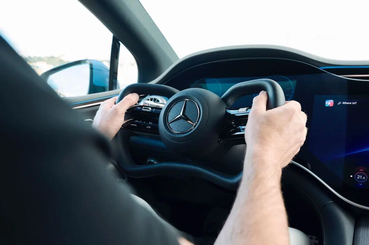 Mercedes EQS, lo sterzo del futuro diventa realtà: debutta lo Steer-by-Wire (8)