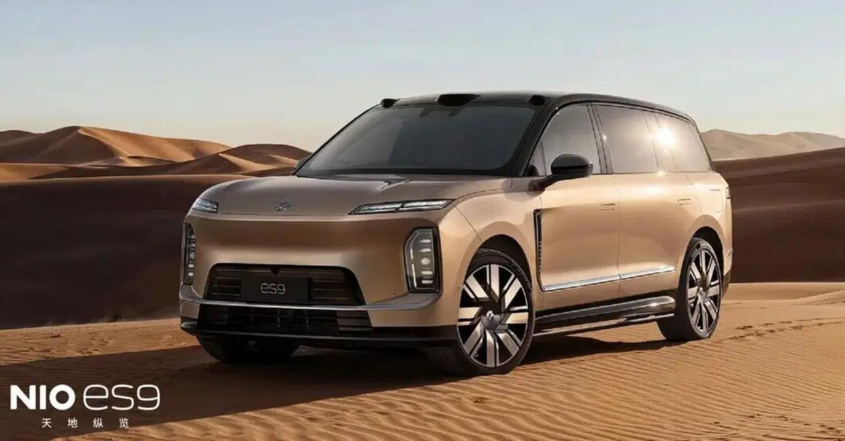 Nio ES9, svelato il nuovo maxi SUV elettrico: arriva (anche qui) lo sterzo steer-by-wire