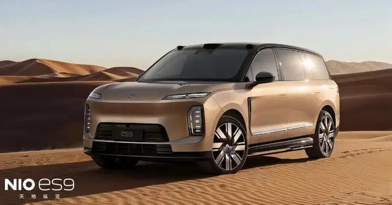 Nio ES9, svelato il nuovo maxi SUV elettrico: arriva (anche qui) lo sterzo steer-by-wire
