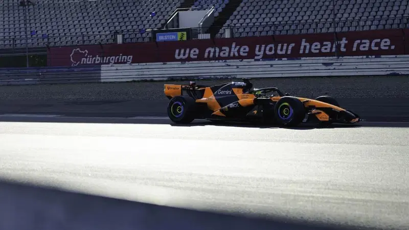 F1, Kimi Antonelli vola al N&uuml;rburgring: sfida a distanza con Lando Norris nei test Pirelli