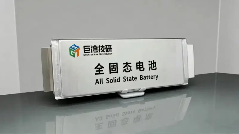 Batterie allo stato solido, la cinese Greater Bay Technology accelera: produzione di massa attesa nel 2026