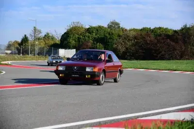 Alfa Romeo Arna L d'epoca del 1985 a Piobesi d'Alba