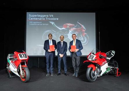 Ducati compie 100 anni: la Superleggera V4 Centenario Tricolore e un anno di celebrazioni