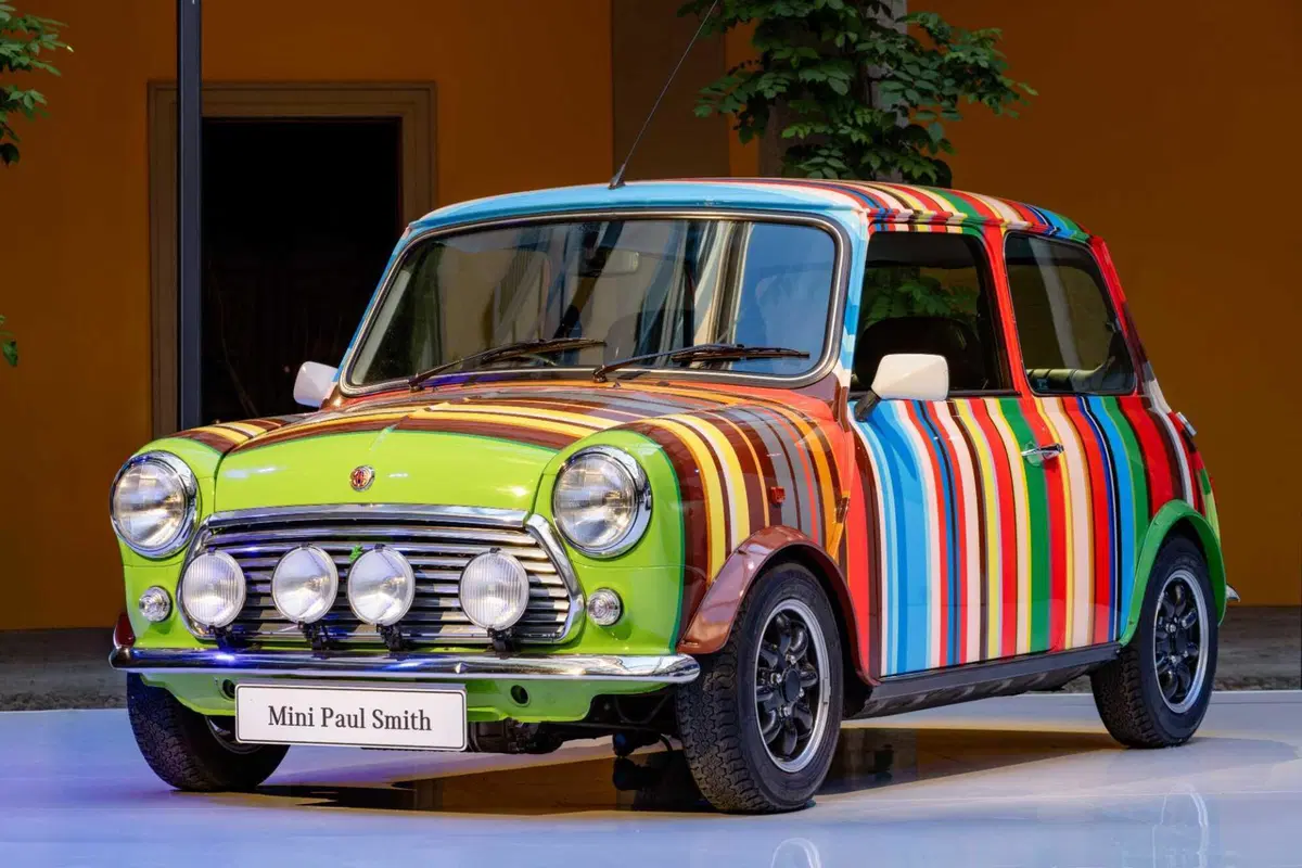 MINI Paul Smith Edition debutta al Salone del Mobile 2026: viaggio sensoriale a Palazzo Borromeo d'Adda (66)