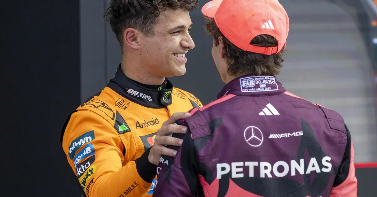 F1. "Entusiasta di vedere cosa far&agrave;": Lando Norris crede nelle chance mondiali di Kimi Antonelli