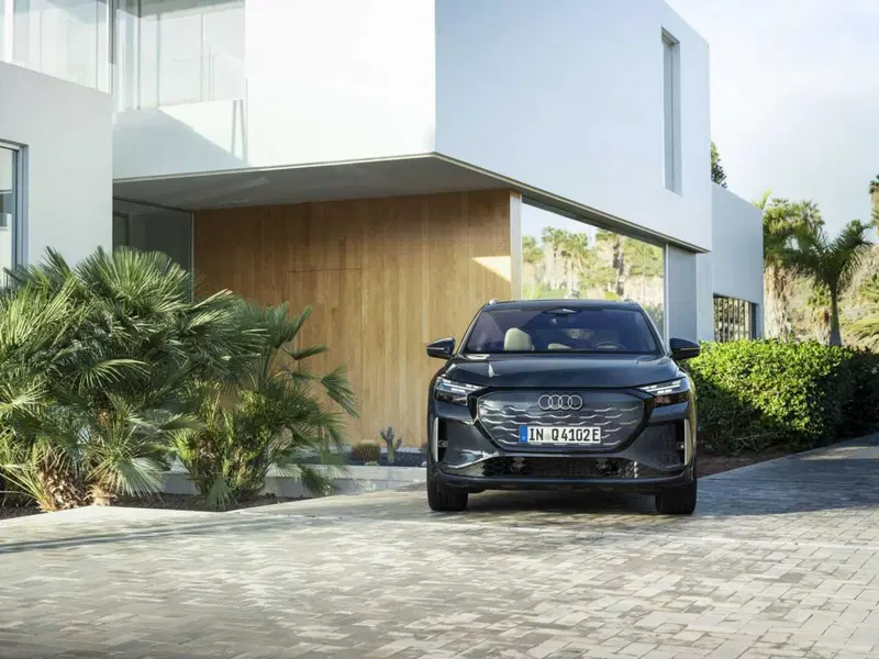 Frontale Audi Q4 e-tron