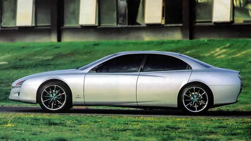 Pininfarina Nautilus di profilo