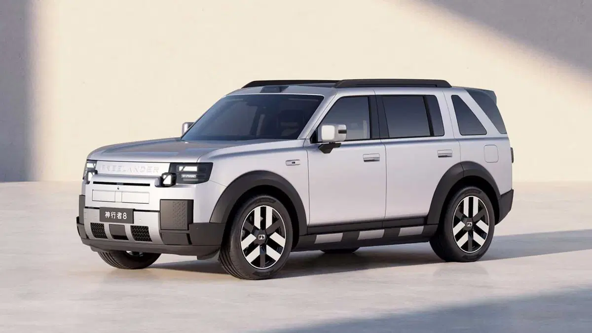 Chery Freelander 8: il finto Land Rover elettrico si svela a Pechino e punta dritto all'Europa (2)