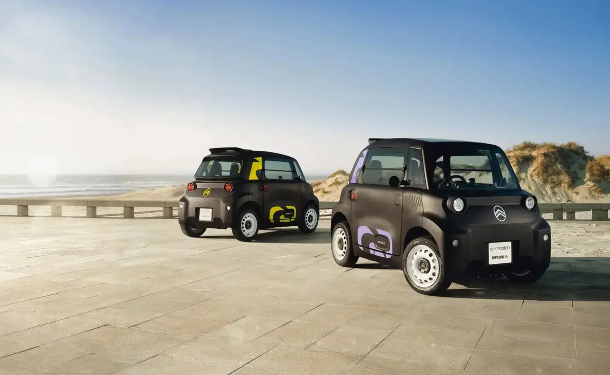 Citro&euml;n Ami va al mare: la nuova Rip Curl &egrave; la microcar elettrica "pi&ugrave; surfista" di sempre