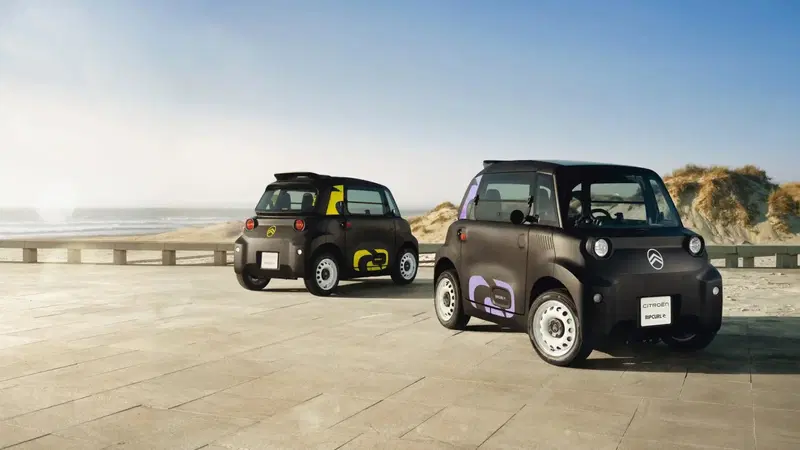 Citro&euml;n Ami va al mare: la nuova Rip Curl &egrave; la microcar elettrica "pi&ugrave; surfista" di sempre
