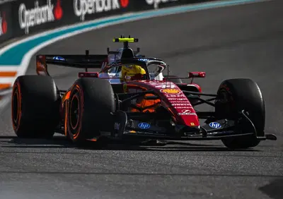 Non è dove voglio essere: Hamilton deluso dagli upgrade Ferrari a Miami, ora spera nella pioggia