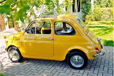 Fiat 500 L d'epoca del 1969 a Albignasego