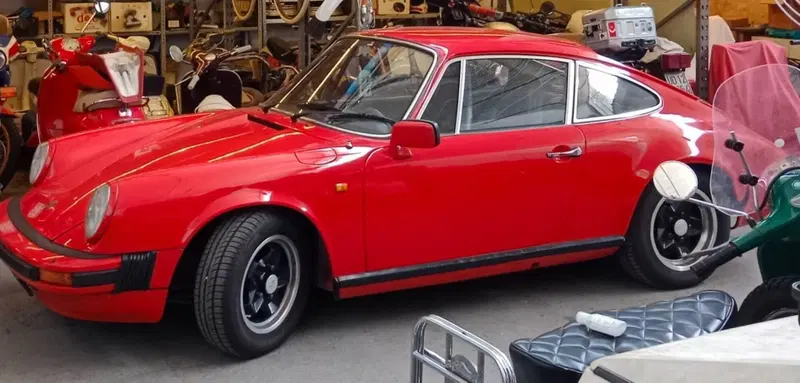 Porsche 911 d'epoca a Pordenone