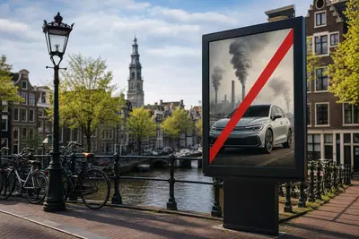 Stop alle pubblicit&agrave; di auto benzina e diesel ad Amsterdam: &egrave; la prima citt&agrave; in Europa