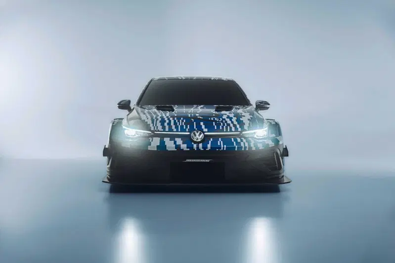 Frontale Volkswagen Golf R
