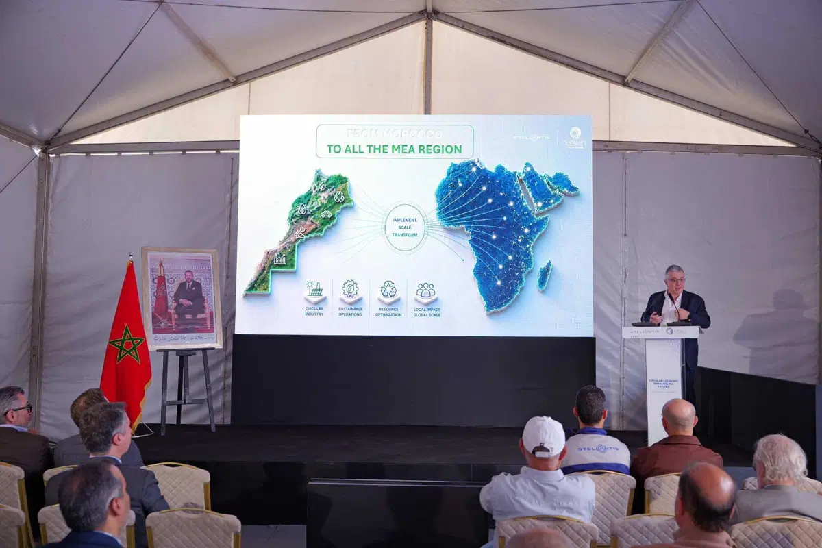 Stellantis sbarca a Casablanca con il primo centro di smontaggio veicoli in Africa: l'economia circolare parla arabo (11)