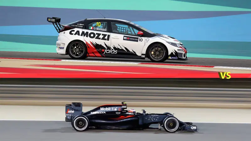 Honda Civic TCR vs McLaren Honda F1, la sfida impossibile a Sakhir