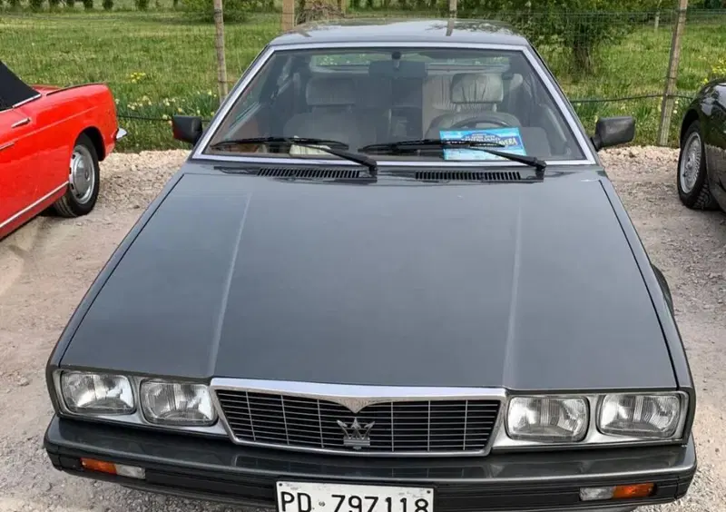 Maserati BITURBOd'epoca del 1984 a Andreis