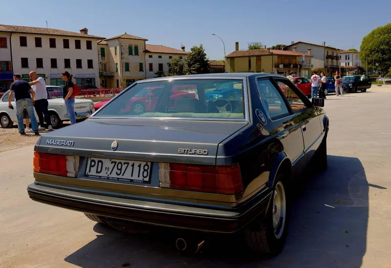 Maserati BITURBO d'epoca a Pordenone (2)
