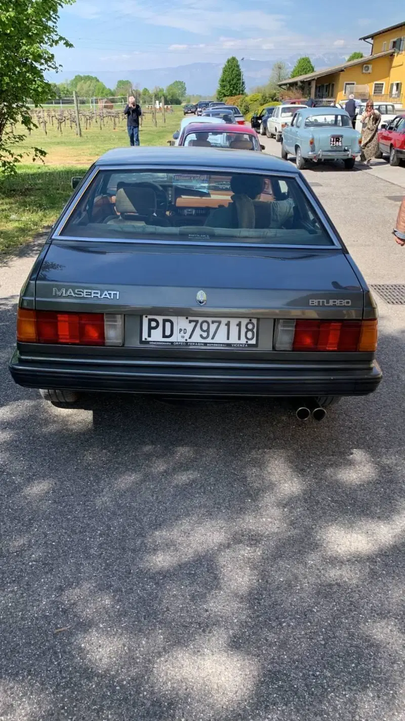 Maserati BITURBO d'epoca a Pordenone (5)