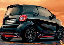 smart fortwo nightrunner, graffiante citycar