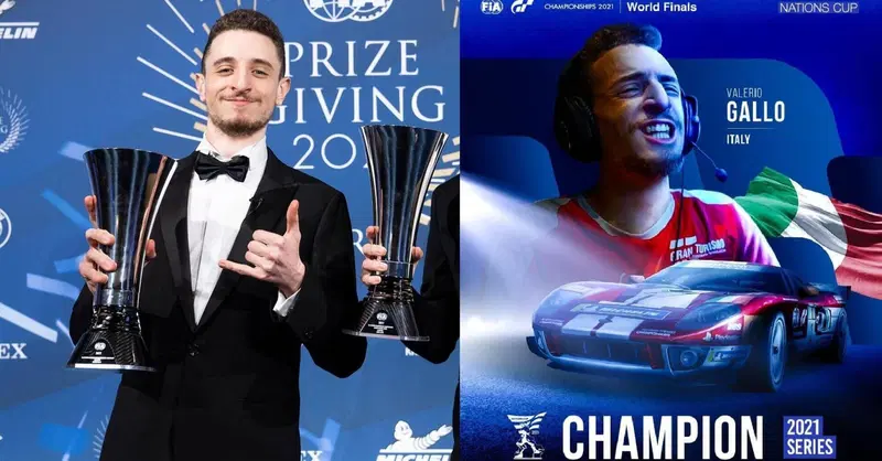 Gran Turismo World Series - Intervista con Valerio Gallo Campione 2021 - "A tre anni correvo gi&agrave; con Grand Turismo 2"