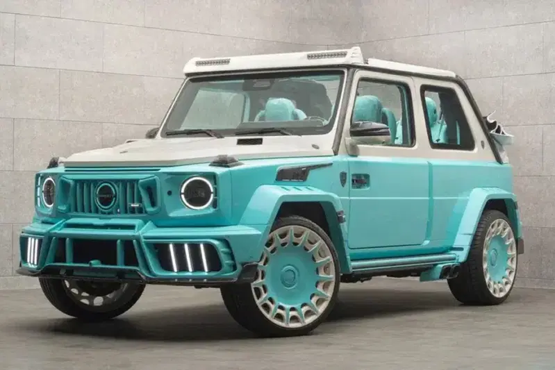 Mercedes Classe G Cabrio Mansory Azura: il fuoristrada diventa uno yacht di lusso da 820 CV