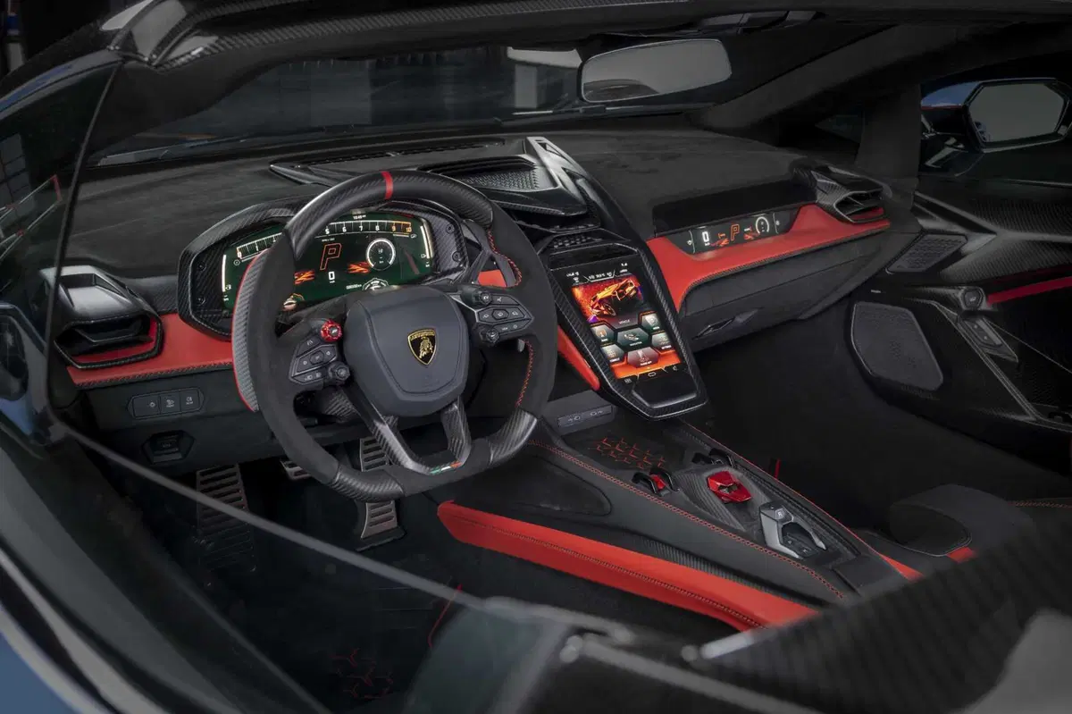 Lamborghini Fenomeno Roadster: 1080 CV ibridi a cielo aperto, ne nasceranno soltanto 15 nel mondo (8)