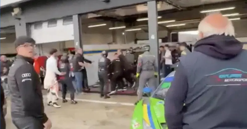 "Venivano alle mani nel box": rissa choc a Misano tra Tresor e VSR nel GT Italiano, il video &egrave; virale