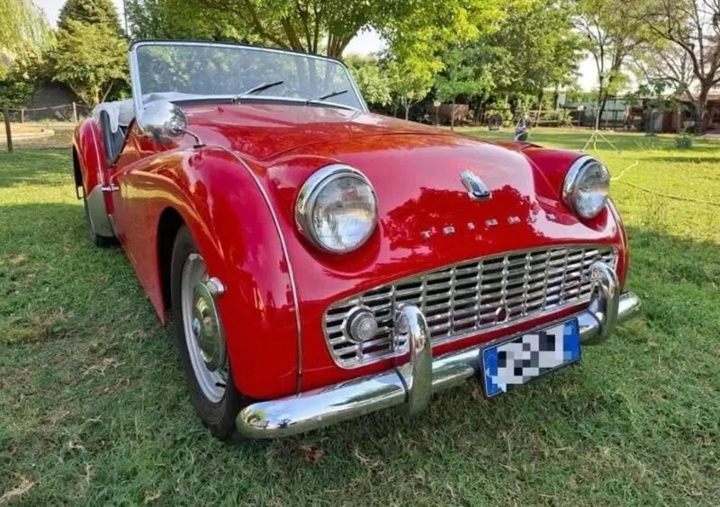 Triumph TR 3 A d'epoca del 1959 a Soresina
