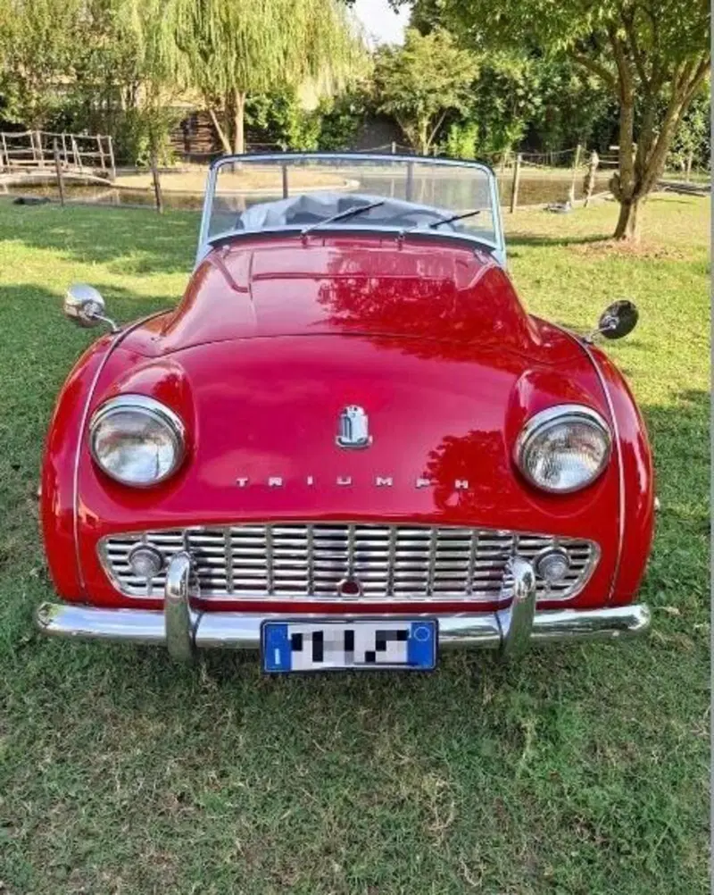 Triumph TR 3 A  d'epoca a Cremona (2)