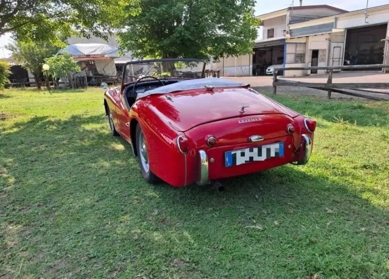 Triumph TR 3 A  d'epoca a Cremona (4)