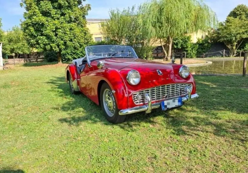 Triumph TR 3 A  d'epoca a Cremona (6)