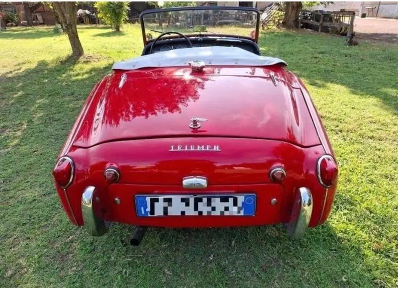 Triumph TR 3 A  d'epoca a Cremona (7)